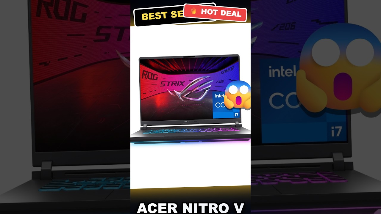 Acer Nitro V Gaming Laptop Tested: Is This RTX 5070 Laptop Worth It in 2024? review video