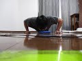 止めあり腕立て220回 220 Push ups in one set