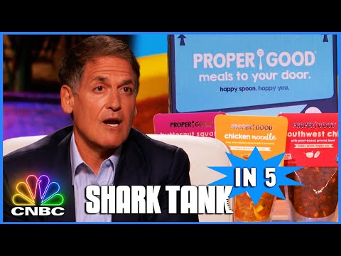 Mark Cuban Makes a Proper Offer To Proper Good | Shark Tank In 5 | CNBC Prime