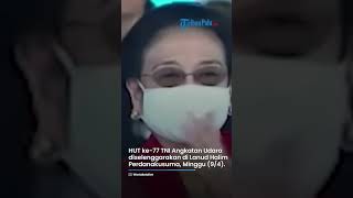 Momen Megawati dan Prabowo Asyik Joget Ojo Dibandingke saat Hadiri HUT ke-77 TNI AU