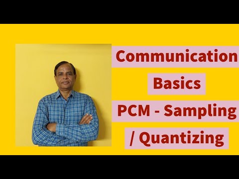 (5) Communication Basics -PCM Sampling / Quantization
