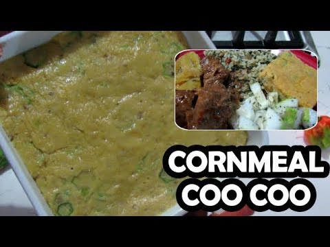 Easy CORNMEAL COO COO Recipe - Step By Step Instructions | Trinidad |Caribbean