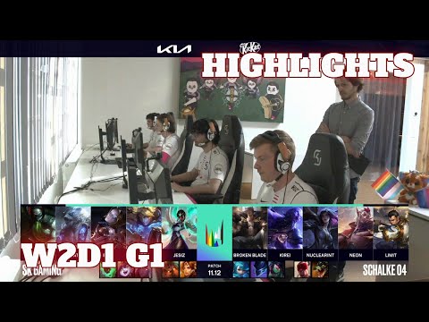 SK vs S04 - Highlights | Week 2 Day 1 S11 LEC Summer 2021 | SK Gaming vs Schalke 04