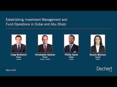 Investment Management and Fund Operations in UAE