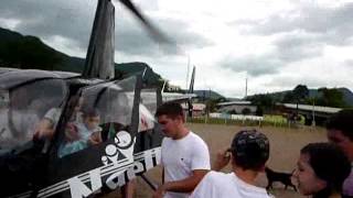 preview picture of video 'passeio de helicóptero Rio do Sul SC natal de 2013'