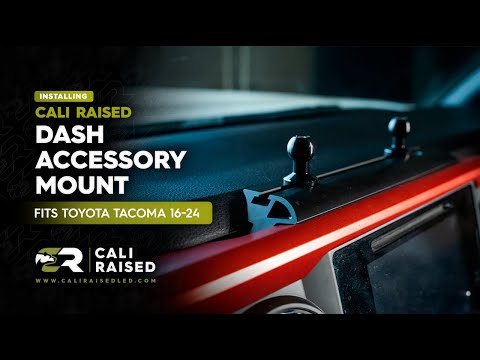 Cali Raised LED Dash Accessory Mount | 2016 Tacoma