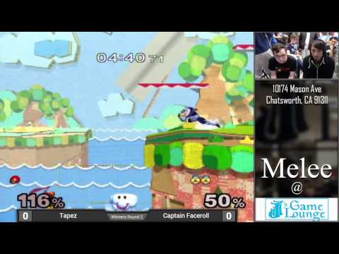 Melee at JJ's 16 - Tapez (Samus) vs. Captain Faceroll (Sheik) - Winners R3 - Singles Bracket