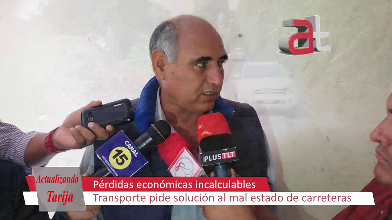 Transporte registra pérdidas económicas incalculables debido al mal estado de las carreteras en Tarija