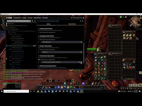 Vendoring operation for low value/low sale rate transmog items.