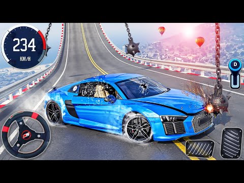 Car Crash Race Compilation Simulator 3D - Real Extreme Beam Racing Derby Car - Android GamePlay