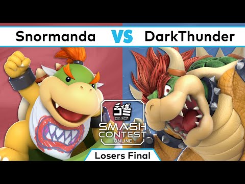Online Smash Contest: #DigiKomi | TKA Snormanda (Bowser Jr) vs HIVE DarkThunder (Bowser) | Los Final