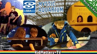 Sea Life! Even more to see! A day tour of Mystic Aquarium. Part 3 [KM+Parks&Rec S01E15]