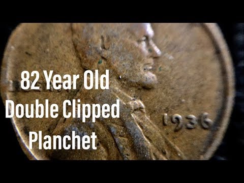 82 Year Old Double Clipped Planchet Lincoln Penny! What To Look For!