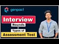 Genpact Interview Genpact Interview Rounds Genpact Interview Process Genpact Assessment Test