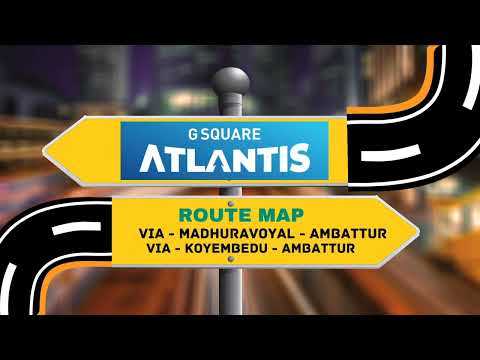 3D Tour Of G Square Atlantis