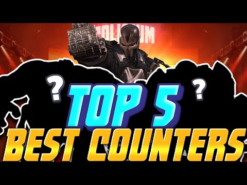 Top 5 Best Counters for Crossbones Coliseum Fight | Marvel Contest of Champions