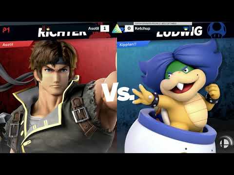 Ascension VIII SSBU Top 64 WR2 - Asotil (Richter) vs Ketchup (Bowser Jr.)