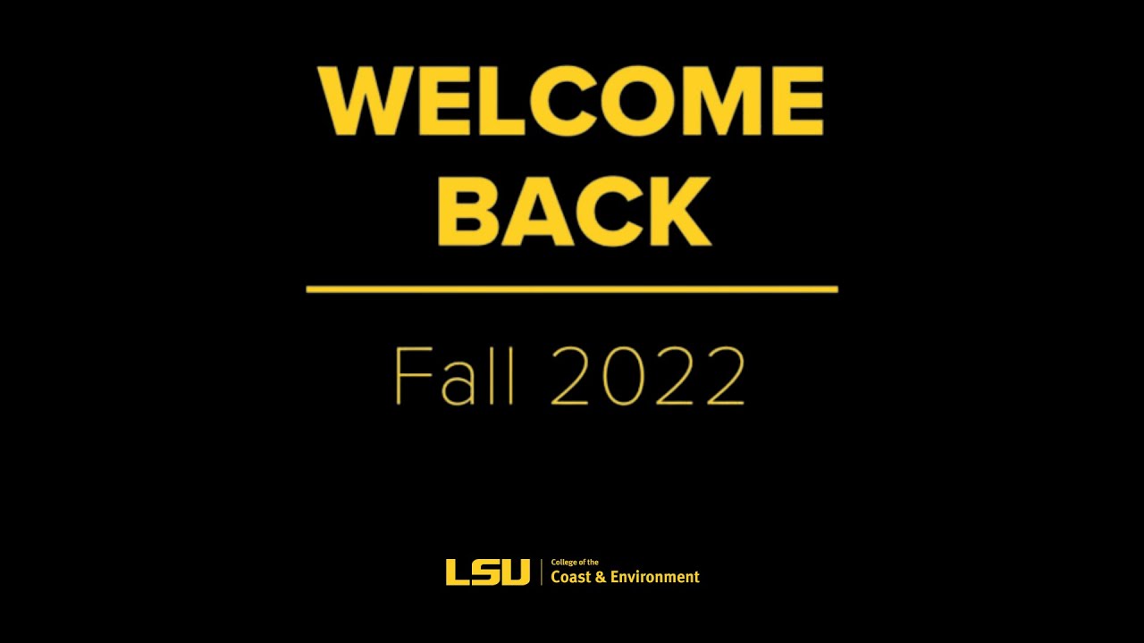 Welcome Video Fall 2022