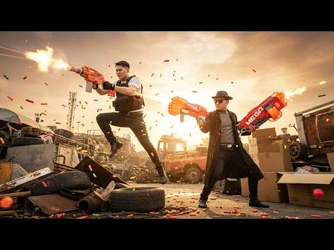 Nerf Gun War SWAT Team Infiltrates Crimson Mask Syndicate For Secret Nerf Guns Formula