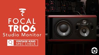 Video thumbnail for Vintage King Spec Check: Focal Trio6 Studio Monitor by Vintage King