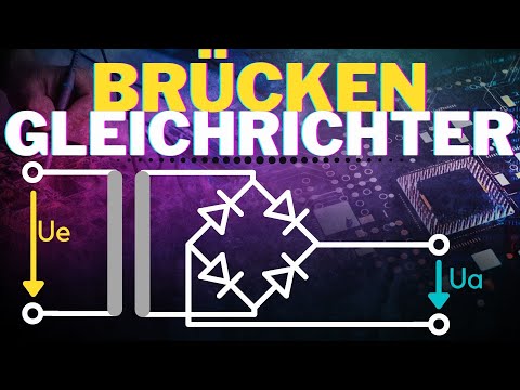 Zweipuls-Brücken-Schaltung (B2) (Graetz Gleichrichter) | Grundlagen Gleichrichter-Schaltungen 4