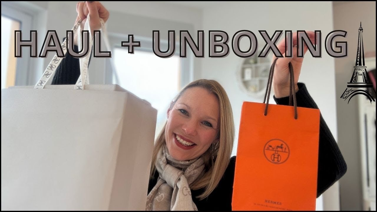 HAUL +  UNBOXING DE MES ACHATS À PARIS: HERMÈS, POLÈNE, YSL...