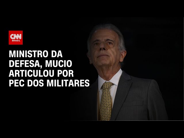 Ministro da Defesa, Mucio articulou por PEC dos militares | CNN NOVO DIA