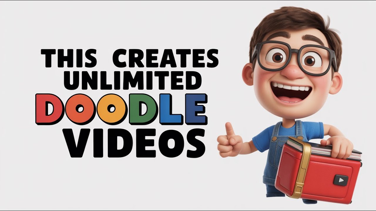 How to create UNLIMITED doodle videos for Shorts (No Stock Photos!)