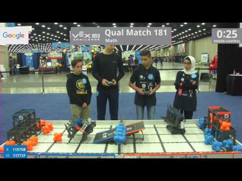 2017 VEXIQ Midd Math Q181 (11575B 11771F) Score 43