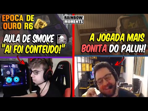 O HIGHLIGHT MAIS BONITO DO PALUH! 😱😱 ALEMAO E SEU SMOKE,   - A ÉPOCA DE OURO DO R6