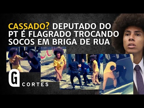 🥊Fighting congressman: Workers' Party member Renato Freitas causes a scene in downtown Curitiba a...