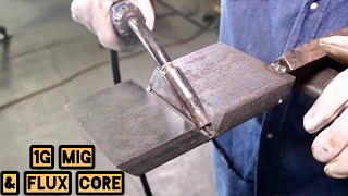 1G PLATE | MIG Root FLUX CORE Fill &amp; Cap