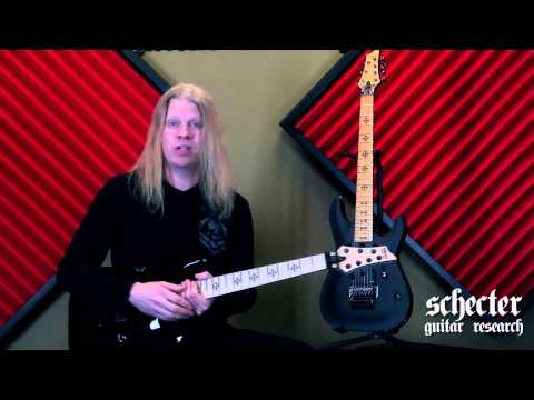 Schecter Artist JEFF LOOMIS talks about his JL-7