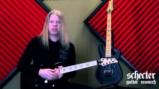 Schecter Artist JEFF LOOMIS talks about his JL-7