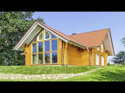 modernes LeonWood Blockhaus