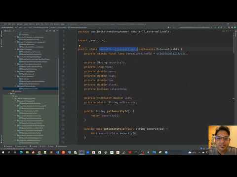 42 Java Serialization Using Externalizable Code Demo 1