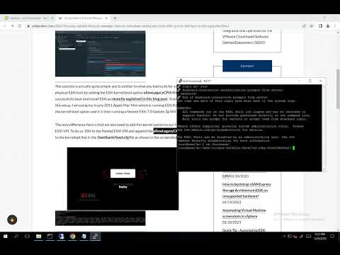 Upgrading ESXi 7.x to 8.x - Live with troubleshooting and resolving challenges on the way :)