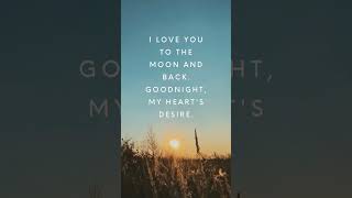 Good night my | Good night message to my love | Goodnight my love (pleasant dreams)