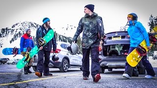 Epic Roadtrip: Surf and Snow in California!