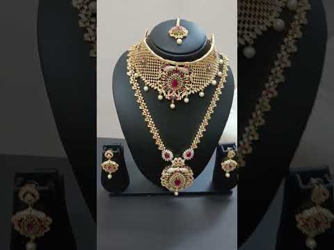 Very Elegant Very good quality Original AD Jewellery #jewellery #follow  Price 3200