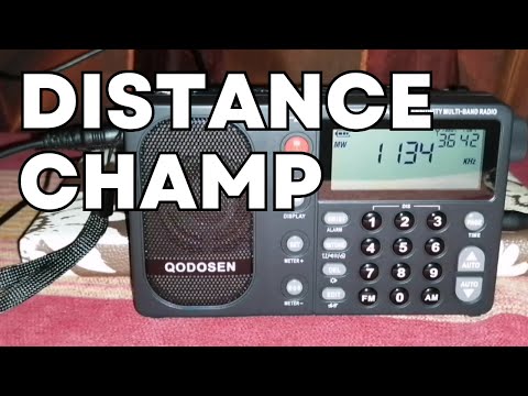 6500 km MW catch on Qodosen DX-286: Radio Kuwait 1134 kHz heard in South Africa #tef6686