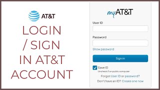 How to Login AT&T Account - att.com Login 2021