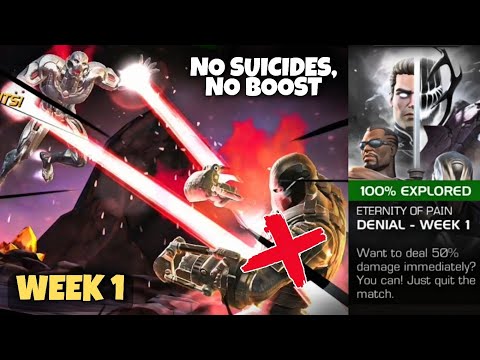 Ultron solos Crossbones | Eternity of Pain Denial - Week 1 | Marvel Contest of Champions