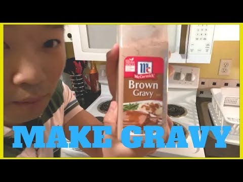 Brown Gravy Mccormick in the microwave