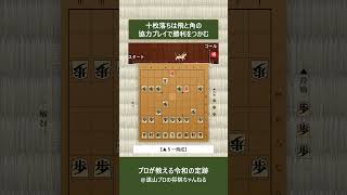 【将棋入門】十枚落ちはこれで勝てる！竜と馬の最強コンビで玉を追い詰める勝ちパターン