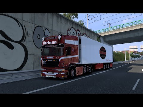 Euro Truck Simulator 2 Scania V8 14 litres engine sound WiP