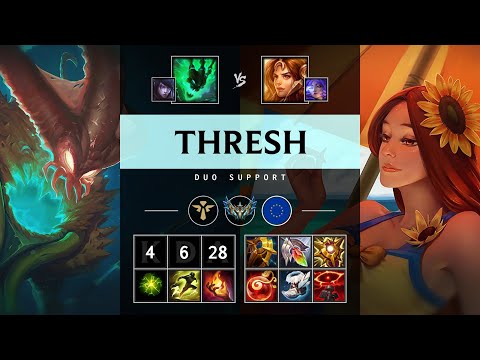 Thresh Support vs Leona - EUW Challenger Patch 25.17