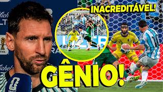 GÊNIO! OLHA O QUE O MESSI FALOU APÓS FAZER 3 GOLS NA ESTRÉIA DA COPA DO MUNDO! MUNDO CHOCOU!