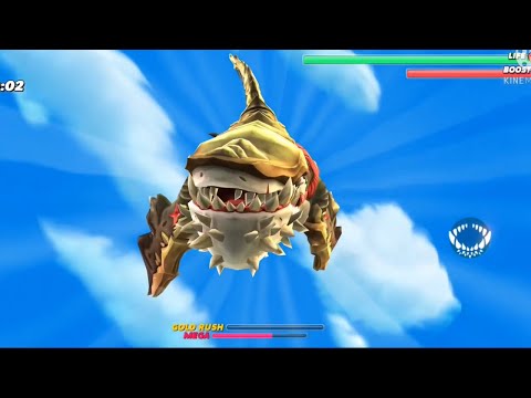 Ancient Megalodon |Hungry Shark World|Babybus Kiki