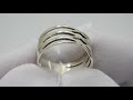 Відео огляд Срібна каблучка 13кю